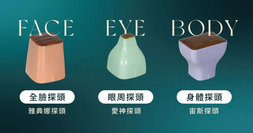 DENSITY原廠ALPHA Face Eye及Body探頭發數規格