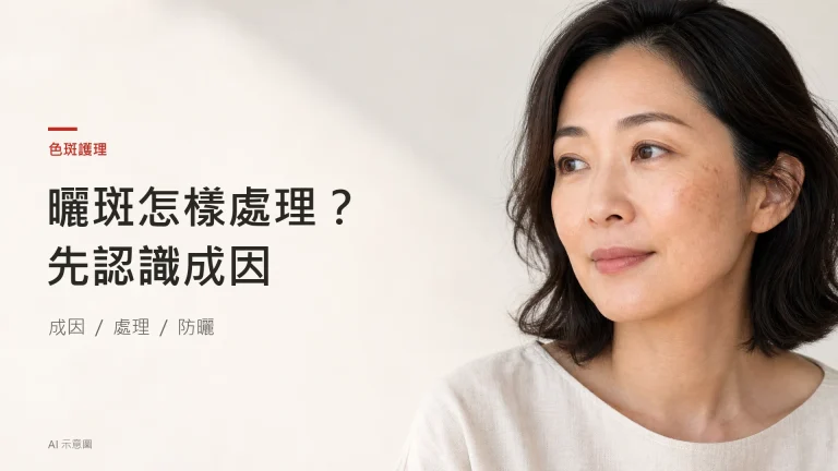 曬斑點去除?成因、激光處理次數及防曬預防全指南